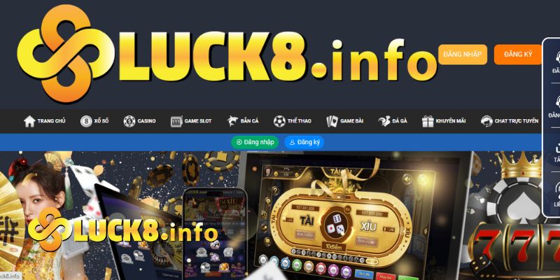 Giới thiệu tổng quan về game bài Luck8 trực tuyến