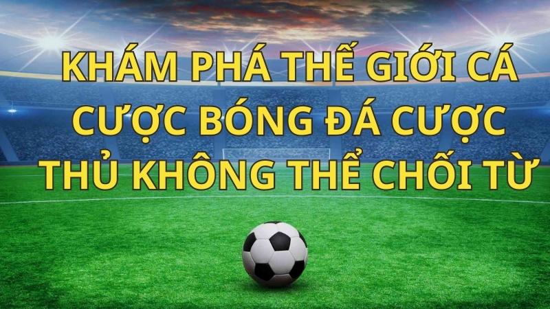 Khám phá thế giới cá cược bóng đá cược thủ không thể chối từ