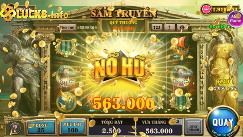 Giới thiệu sơ lược về game slot nổ hũ Luck8